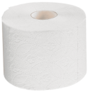 Green Hygiene KORDULA Toilettenpapier – Kompaktrolle, 3-lagig, 400 Blatt, 100% Recyclingpapier, plastikfrei verpackt, CO₂-neutral | ready4care.de